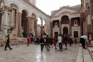 The central square in Diocletian’s Palace