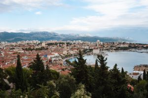 A view of Split from Marjan