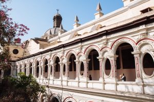 A taste of the splendid architecture at the San Francisco Church