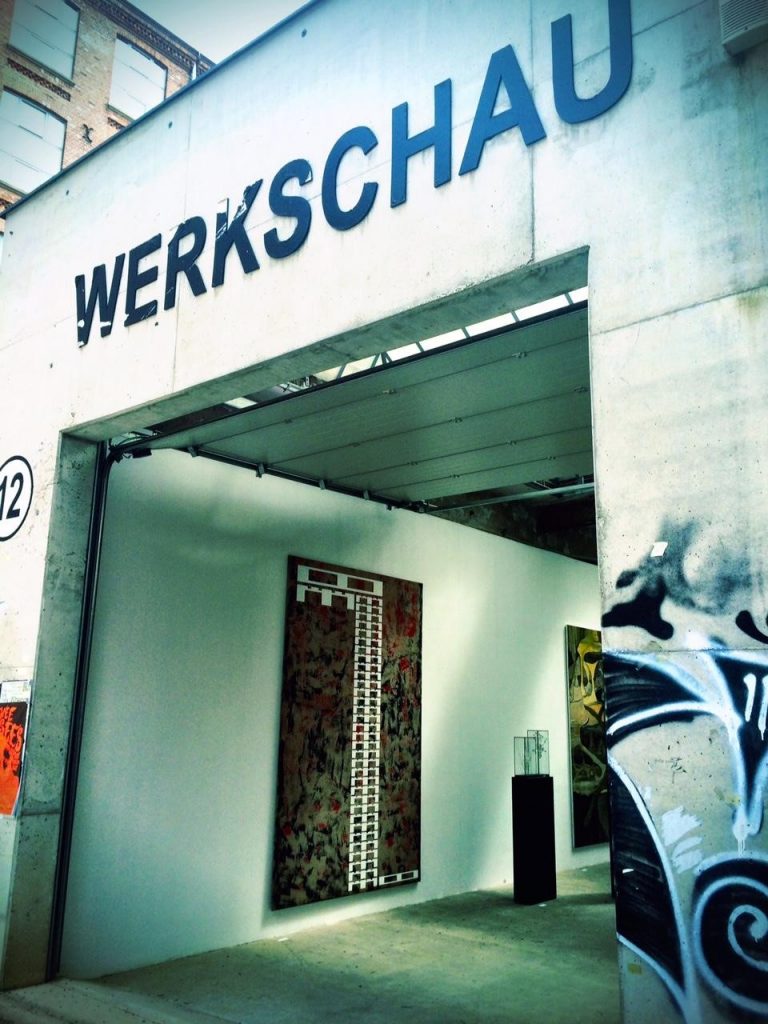 Entrance to the Werkshau Gallery