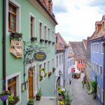 Narrow streets in Meissen