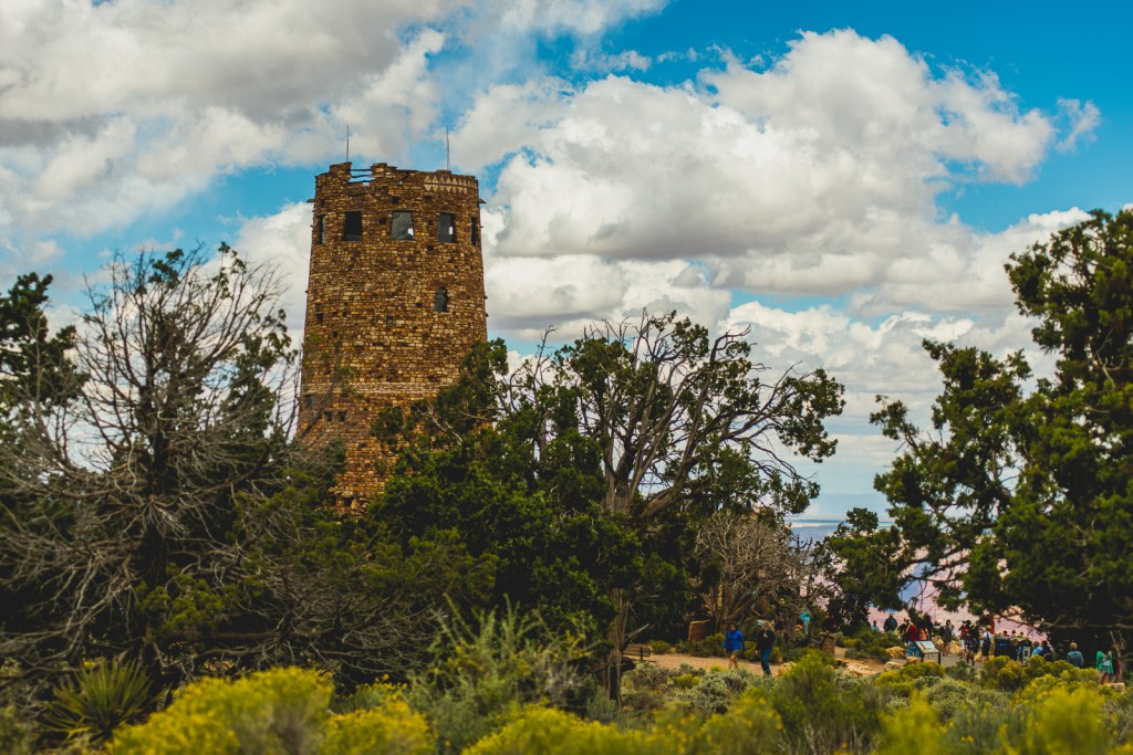 Desert View Watchtower with Go Ahead (credit: Flash Parker)