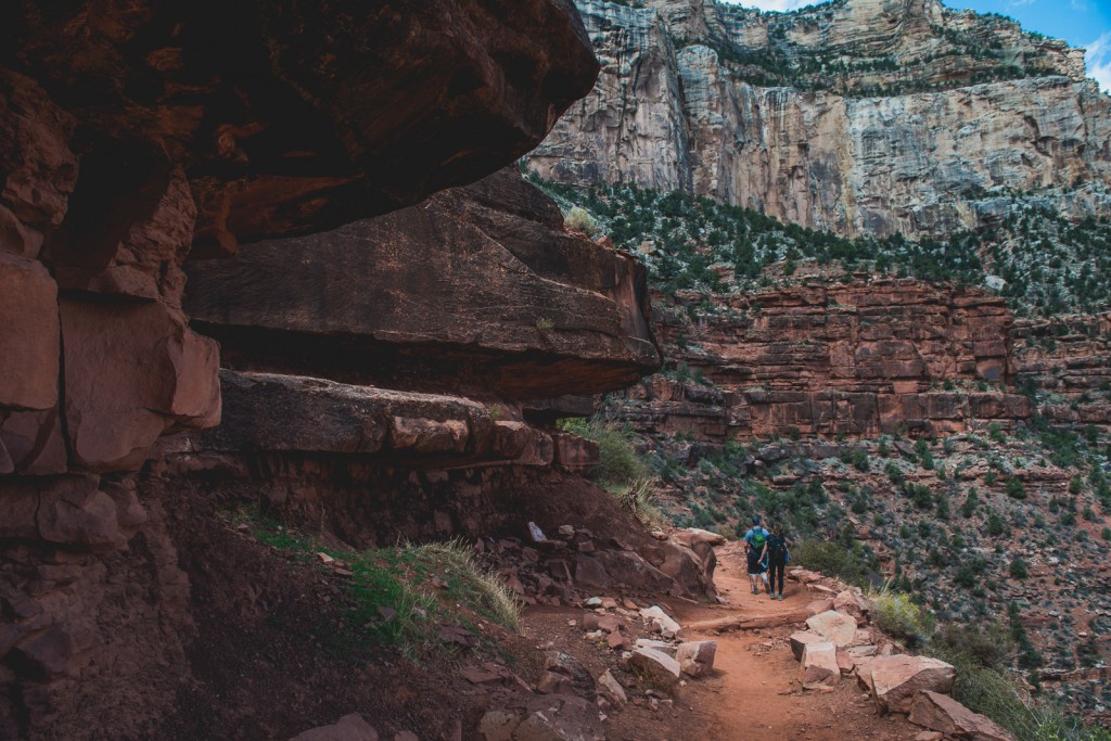 Hiking in the Grand Canyon with Go Ahead (credit: Flash Parker)