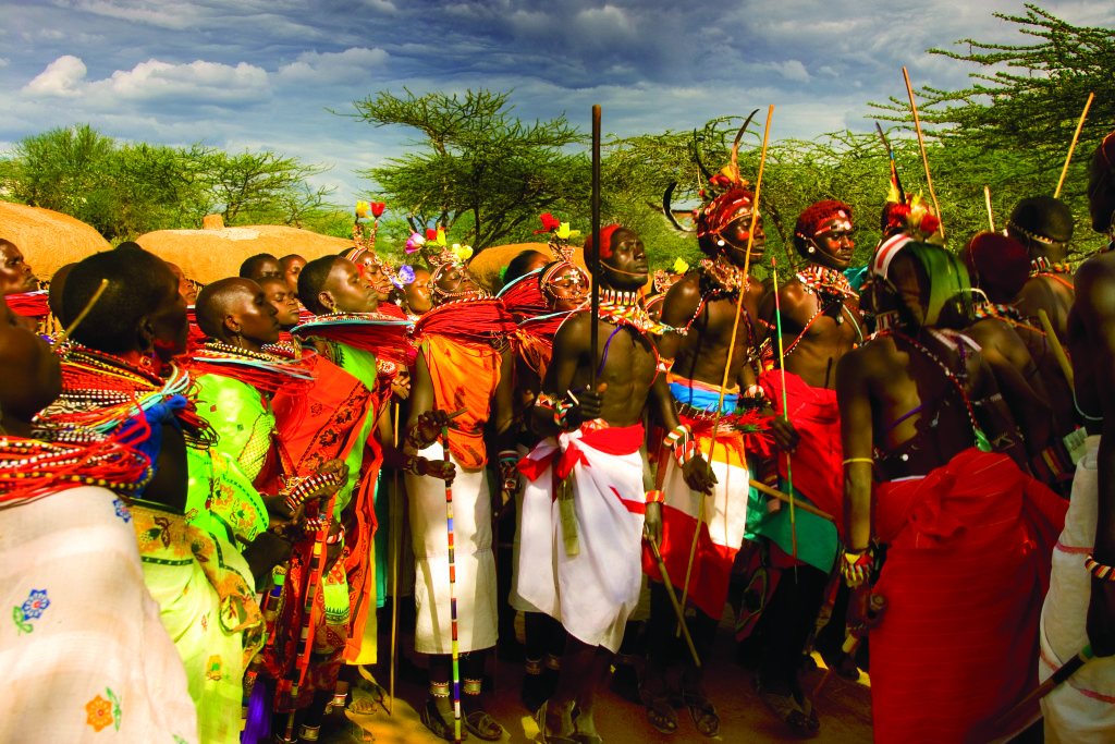 Ceremonial Warrior Dancers - Credit Erico Hiller