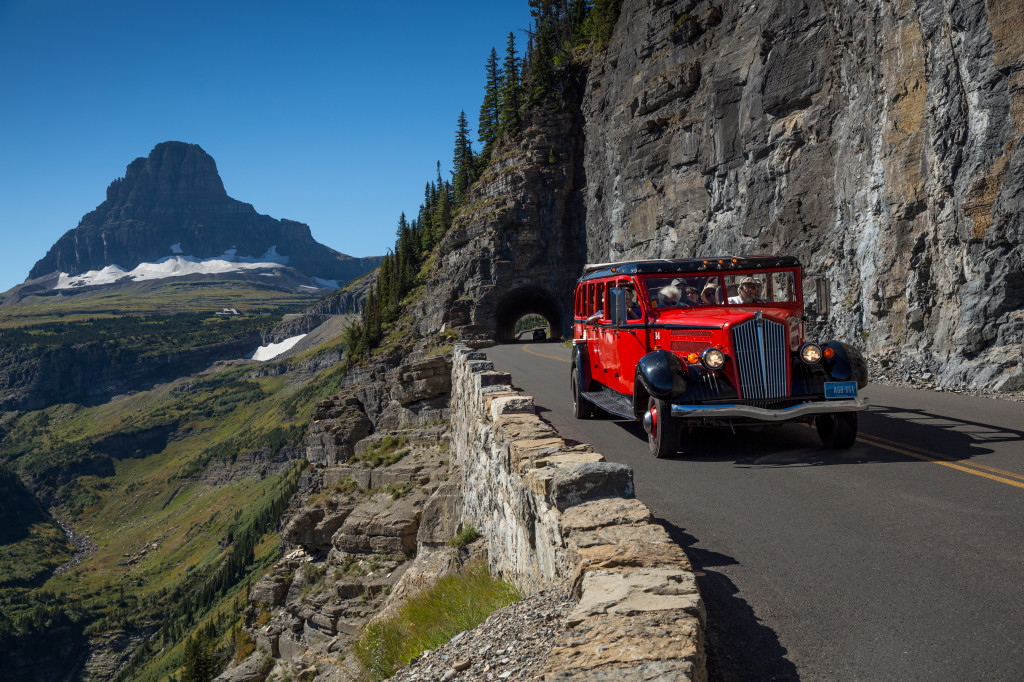 Glacier NP Red Bus 5