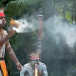 Aboriginal culture show in Queensland Australia